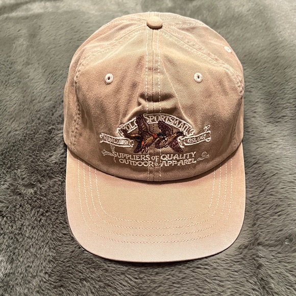 New Mens Polo Ralph Lauren Polo Sportsman weathered adjustable hat.